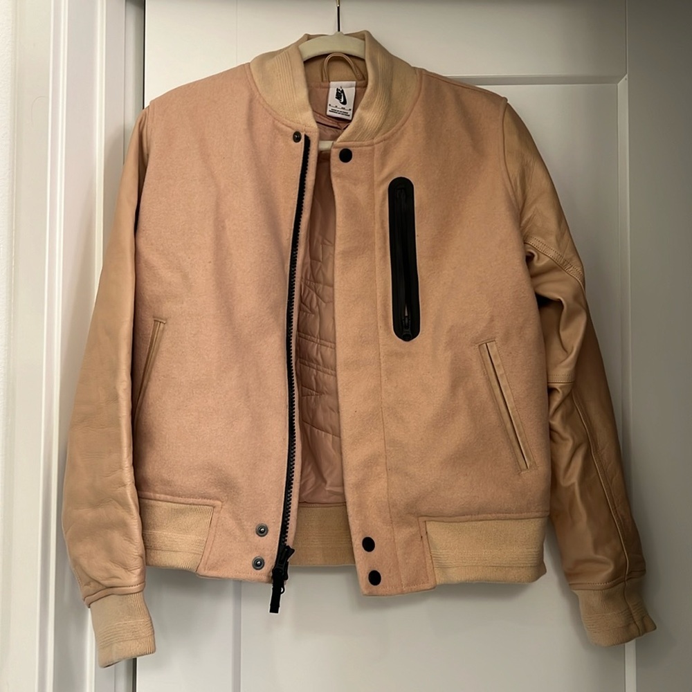 Nike Sportswear Blush Pink Bomber jacket